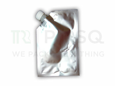 Aluminium Spout Pouch | H - 9" X L - 6" Image