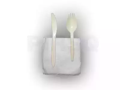 Cutlery Set | Knife | Spork | Napkin