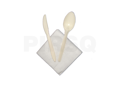 Cutlery Set | Knife | Spoon | Napkin Image