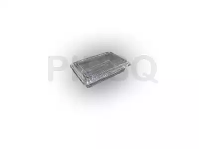 Transparent Sweet Box with lid | Square | 50 Grams