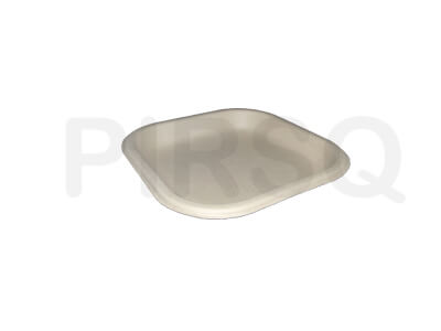 Bagasse Square Plate 6 INCH Image