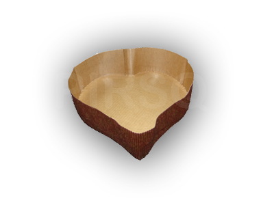 BAKING PAPER MOULDS | HEART | 100 GRAMS Image