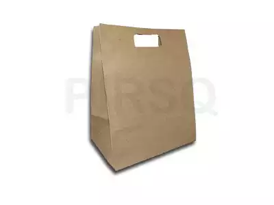 D Cut Paper Bag | H - 11" X L - 9" X G - 6"
