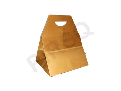 D Cut Paper Bag | H-37 CM X W-27 CM X L-29 CM Image