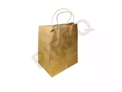 Customized Paper Bag With Handle | W-15 CM X L-22 CM X H-26 CM