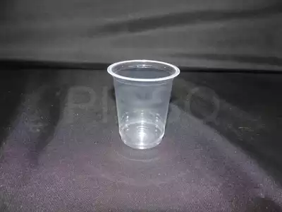 Plastic Glass With Lid 250 ML