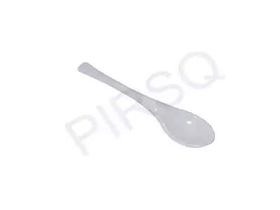 White Plastic Spoon | Ice Cream Spoon | Small