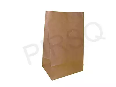 Brown Paper Bag | Recycled Paper Bag | W-6" X L-8" X H-13"