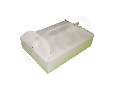 Paper Meal Box With Handle | Large Image