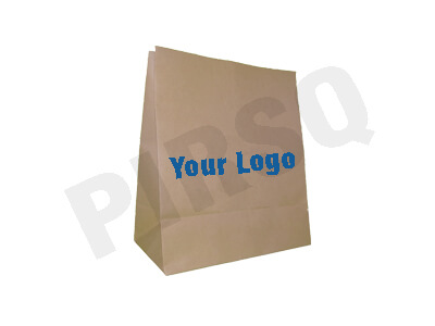 Paper Bag | Brown | L-24 CM X H-27 CM X G-12 CM Image