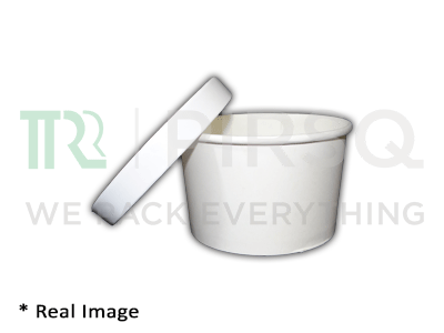Paper Container with Lid| 430 ML Image