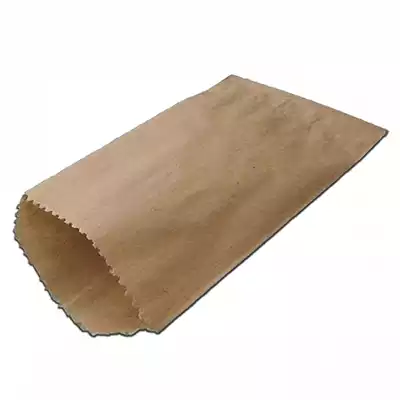 Brown Kraft Paper Bag | Flat | L-40 CM X W-26 CM