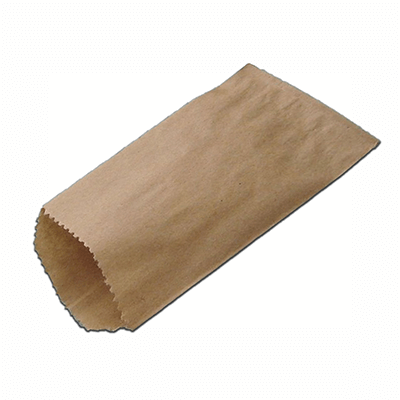Brown Kraft Paper Bag | Flat | L-46 CM X W-31 CM Image