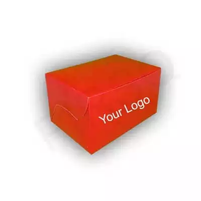 Paper Box With Logo | W-5" X L-7" X H-4"