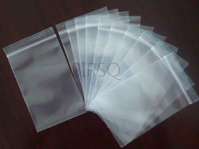 Transparent Zip Lock Pouches | W-2 inch x L-3 inch | 180 Gauge Image