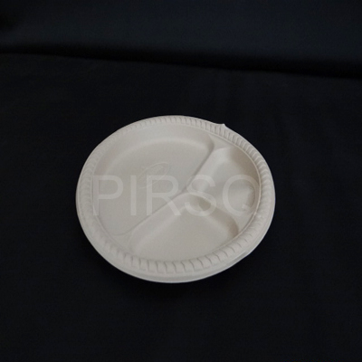 Cornstarch Plate | 3 Section | 10"   Image