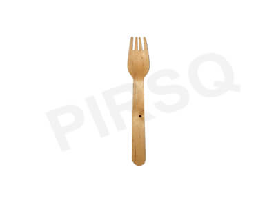 Wooden Fork | Large | 16 CM Image