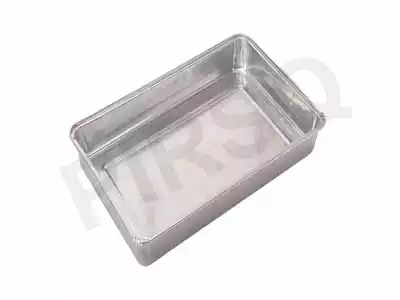Aluminium Food Tray | Square | W-6.5" X L-7.7" X H-1.1"