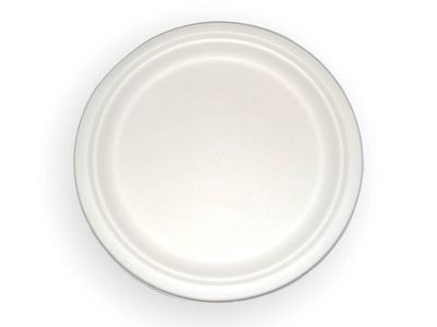 Bagasse Round Plate | 12 Inch Image