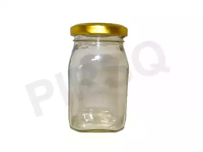 Honey Glass Jar With Lid | 250 Gram