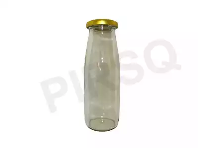 Glass Bottle With Cap | 350 ML