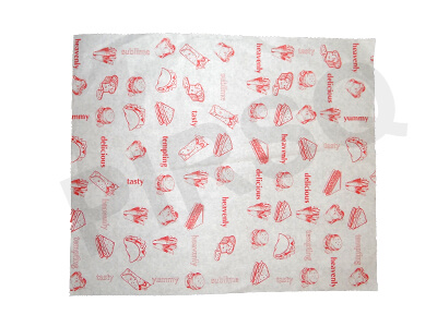Parchment Paper With Logo | 13" X 11" Image