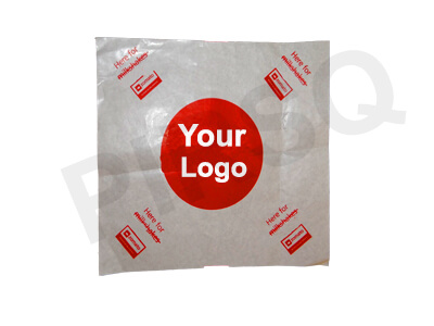 Parchment Paper With Logo | 11" X 11" Image