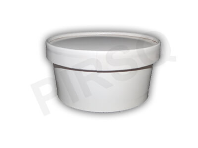 Paper Container With Paper Lid | 350 ML Image