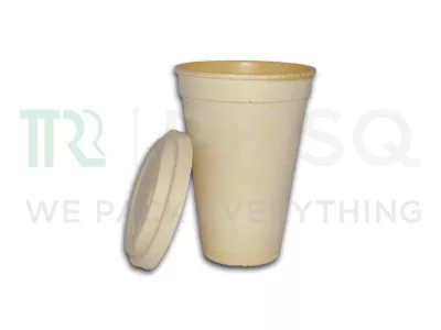 Cornstarch Cup With Lid | 250 ML