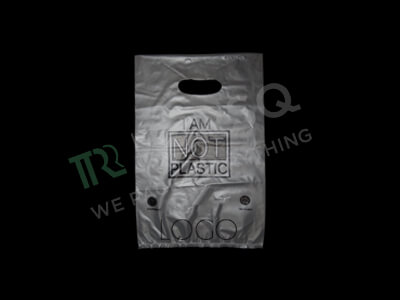 Biodegradable Carry Bag | D Cut | W-8" X L-12" Image