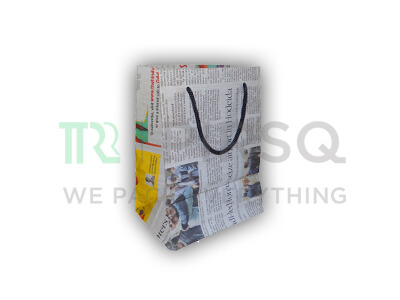 Newspaper Bag With Handle Small H 8 X W 6 G 4 5 Newspaper Bag With Handle Small H 8 X W 6 G 4 5