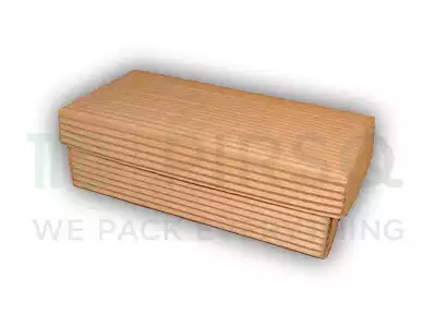 Biryani Box | With Layered Pad | Spill Proof | W-4" X L-8" X H-2"