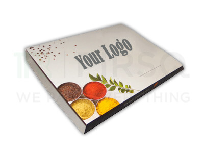 Meal Tray Paper Sleeve | Multicolor Image