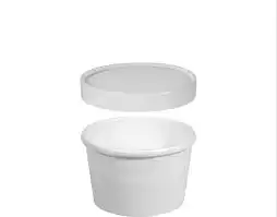 Paper Container  With Lid | 125 ML