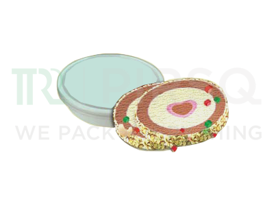 Round Cassata Ice Cream Container | 125 ML Image