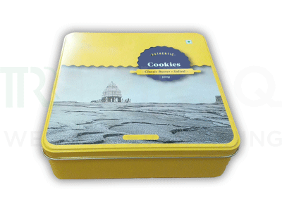 Cookie Packaging Tin Container | 1000 Grams Image