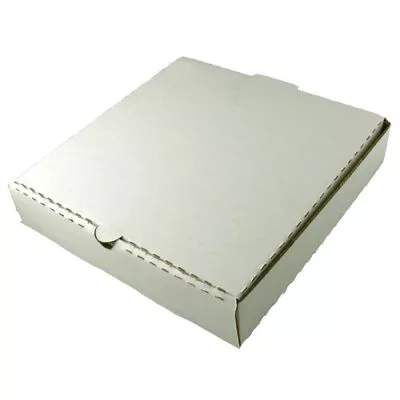 White Corrugated Pizza Box | 7 INCH