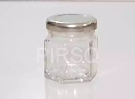 Coffee Beans Small Glass Jar | With Lid | 45 ML