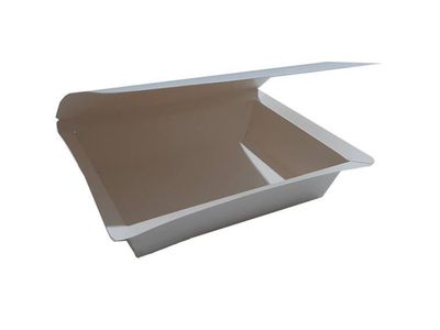 Paper Container Rectangular | Tamper-proof | 800 ML Image