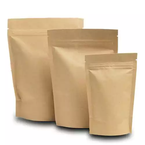 KRAFT PAPER STAND UP POUCHES | SAMPLE SET