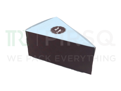 Cake Slice Box | W-3.5" X L-6" X H-2.5" Image