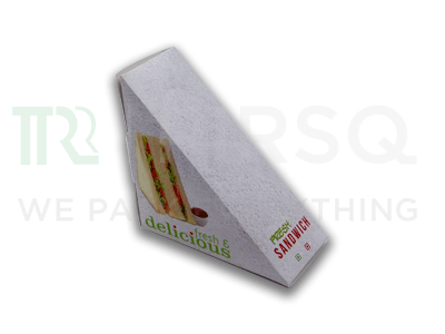Jumbo Sandwich Box | Large | W-2.5" X L-5.5" X H-5.5" Image