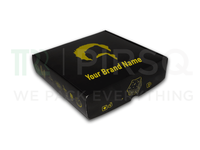 Square Sandwich Box | Customized | W-6" x L-6" x H-1.5" Image