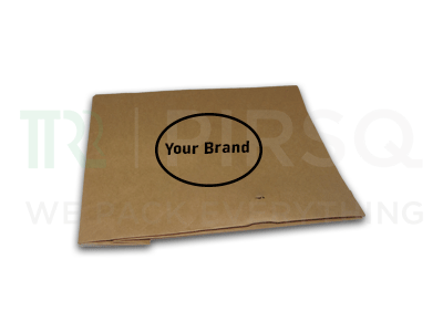 Paper Bag | Food Tray Packaging | L-13" X H-13" X G-2" Image