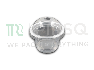 PLASTIC DIP BOWL WITH DOME LID | 150 ML Image