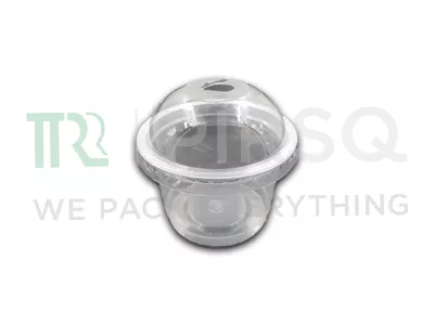 PLASTIC DIP BOWL WITH DOME LID | 150 ML
