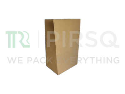 Square Bottom Paper Bag | W-4.7" X L-7" H-11.5" Image