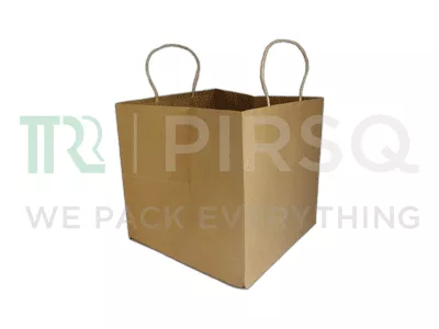 Cake Delivery Bag | Brown | W-9" X L-9" H-9.5"