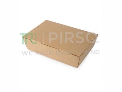 Kraft Paper Meal Box | 250 ML Image