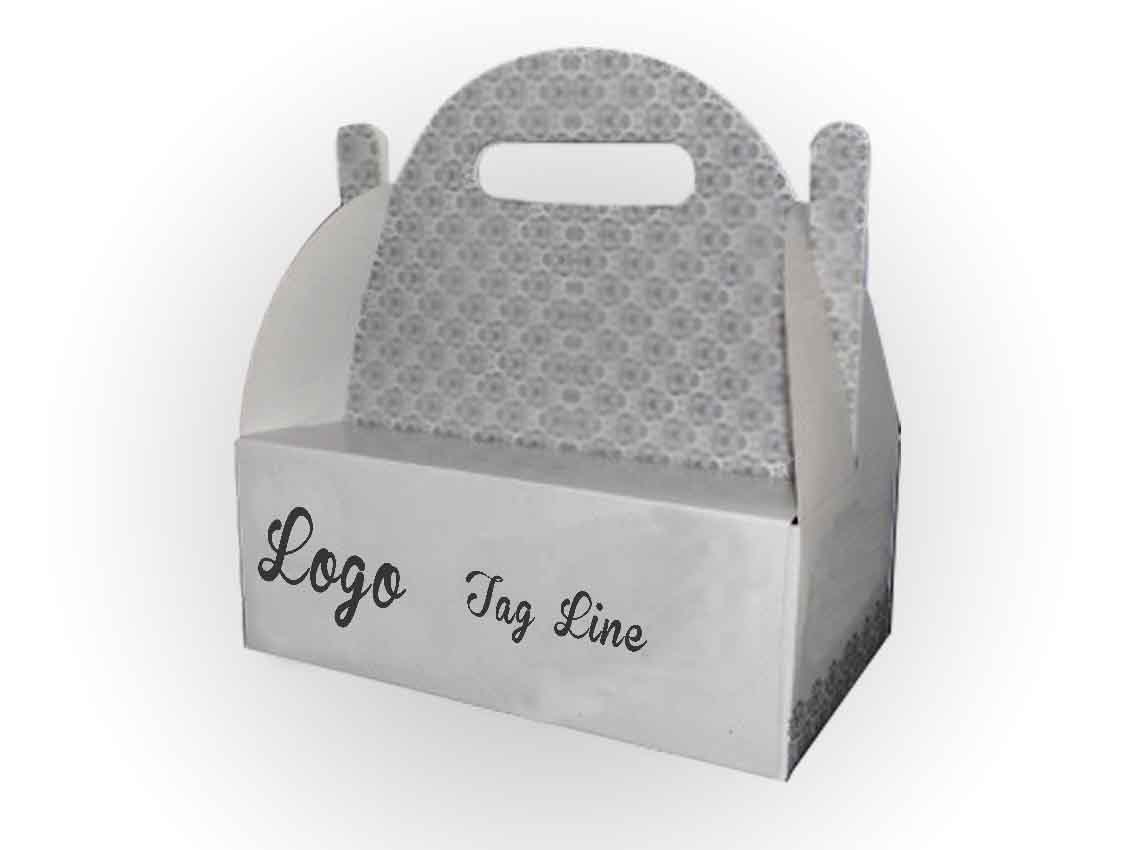 Buy Cake Box With Handle 8X5X3.5, Cake Box in Chennai